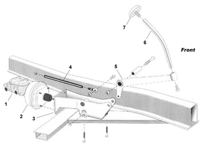 37-48 Chevy Brake Pedal Assembly Install Instructions